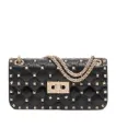 Valentino Garavani Rockstud Spike Small Shoulder Bag in Kidskin