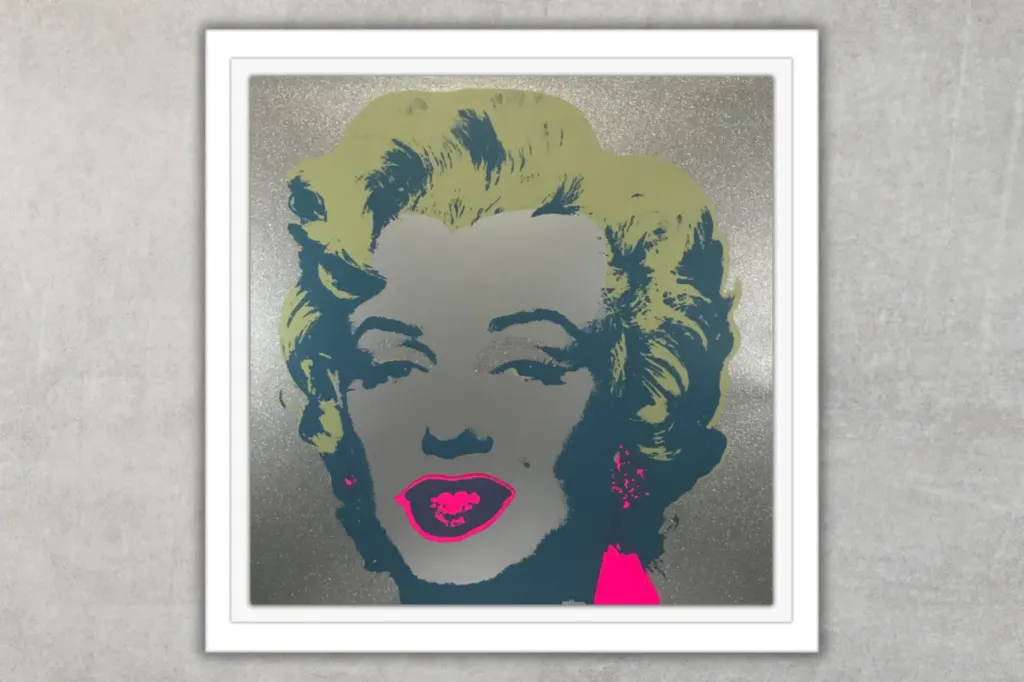 Andy Warhol : Diamond Dust Marilyn - Sunday B. Morning