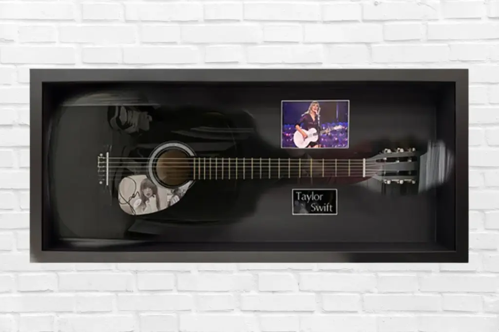Taylor Swift Hand-Signed Acoustic Guitar Display Piece - JSA Certified